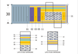 Materasso 1 Piazza e Mezzo Spessore cm 24 MI per Alberghi Hotel Con Certificazione Ignifugo Classe reazione al fuoco 1IM