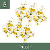 Cuscino Sedia Limone New | 40x40cm, spessore 4cm, sfoderabile con chiusura lampo