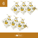 Cuscino Sedia Limone Old | 40x40cm, spessore 4cm, sfoderabile con chiusura lampo