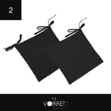 Cuscino Sedia Roma cm 40x40 spessore cm 4 sfoderabile con chiusura lampo | 2 pezzi