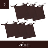 Cuscino Sedia Roma cm 40x40 spessore cm 4 sfoderabile con chiusura lampo | 6 Pezzi