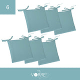 Cuscino Sedia Roma cm 40x40 spessore cm 4 sfoderabile con chiusura lampo | 6 Pezzi