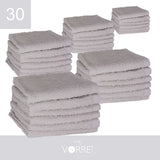 Lavette Gr 420 MQ Cotone 100% | 30x30cm, Pacchetto da 30 Pezzi