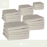 Lavette Gr 420 MQ Cotone 100% | 30x30cm, Pacchetto da 30 Pezzi