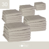 Lavette Gr 420 MQ Cotone 100% | 30x30cm, Pacchetto da 30 Pezzi