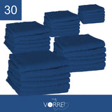 Lavette Gr 420 MQ Cotone 100% | 30x30cm, Pacchetto da 30 Pezzi