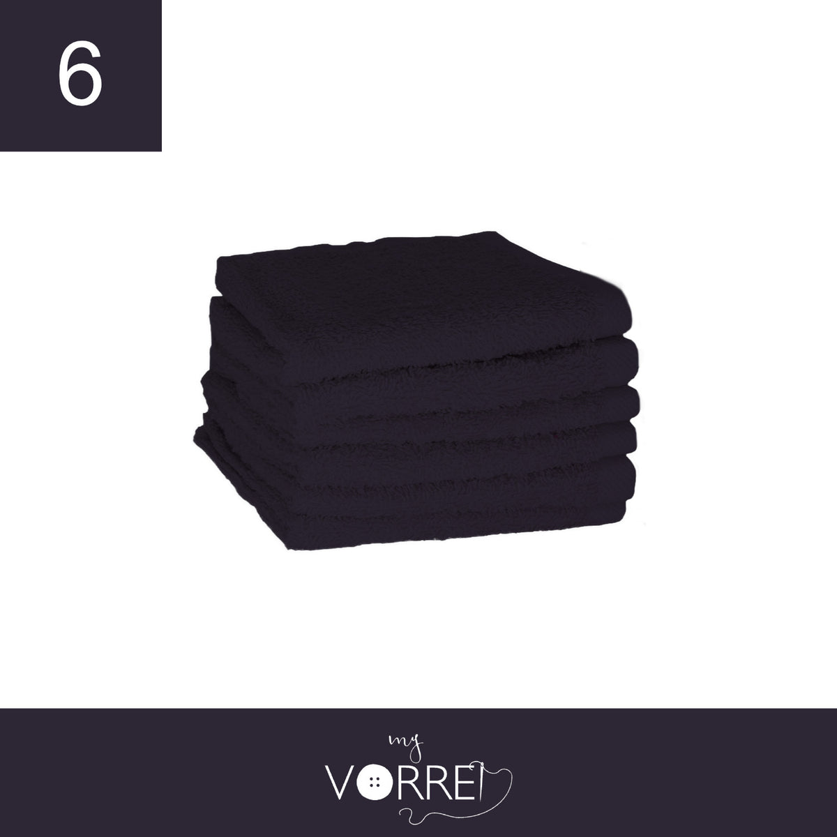 Lavette Gr 420 MQ Cotone 100% | 30x30cm, Pacchetto da 6 Pezzi