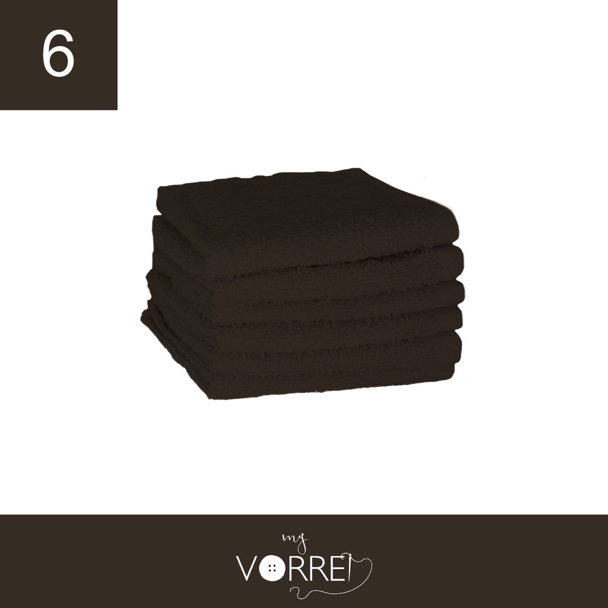 Lavette Gr 420 MQ Cotone 100% | 30x30cm, Pacchetto da 6 Pezzi