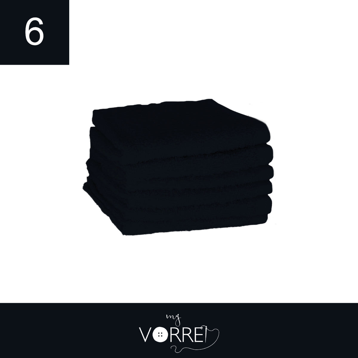 Lavette Gr 420 MQ Cotone 100% | 30x30cm, Pacchetto da 6 Pezzi