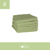 Lavette Gr 420 MQ Cotone 100% | 30x30cm, Pacchetto da 6 Pezzi