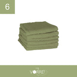 Lavette Gr 420 MQ Cotone 100% | 30x30cm, Pacchetto da 6 Pezzi