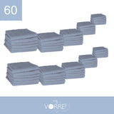 Lavette Gr 420 MQ Cotone 100% | 30x30cm, Pacchetto da 60 Pezzi