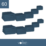 Lavette Gr 420 MQ Cotone 100% | 30x30cm, Pacchetto da 60 Pezzi