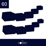 Lavette Gr 420 MQ Cotone 100% | 30x30cm, Pacchetto da 60 Pezzi