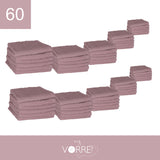 Lavette Gr 420 MQ Cotone 100% | 30x30cm, Pacchetto da 60 Pezzi