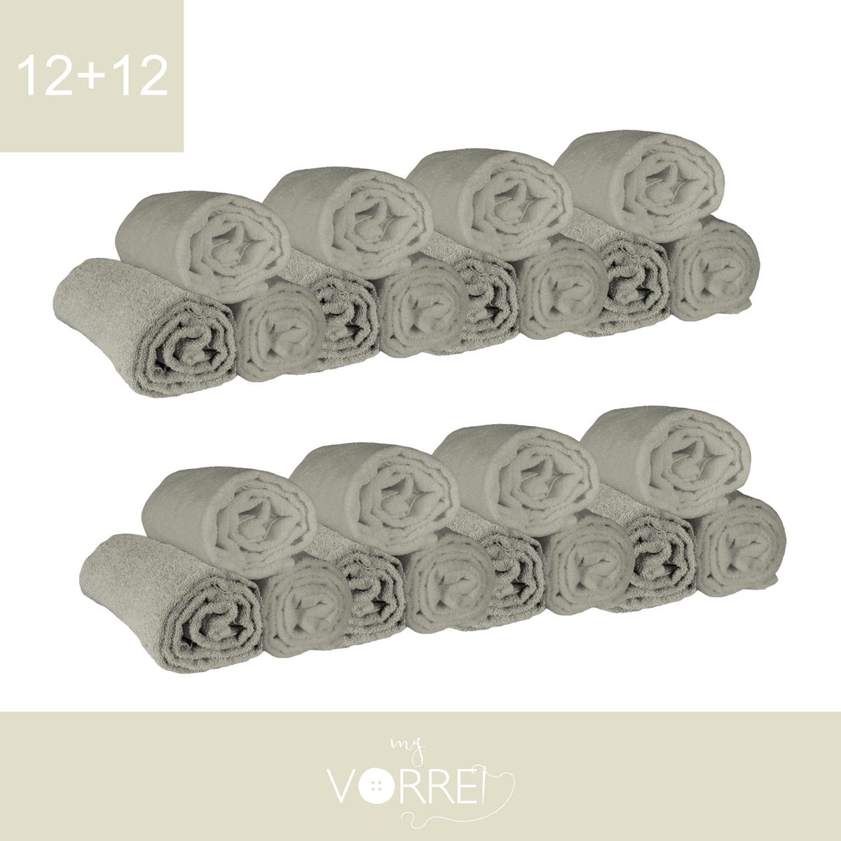 Telo Bagno - 12+12 in Spugna Cotone 100 cm 100x150