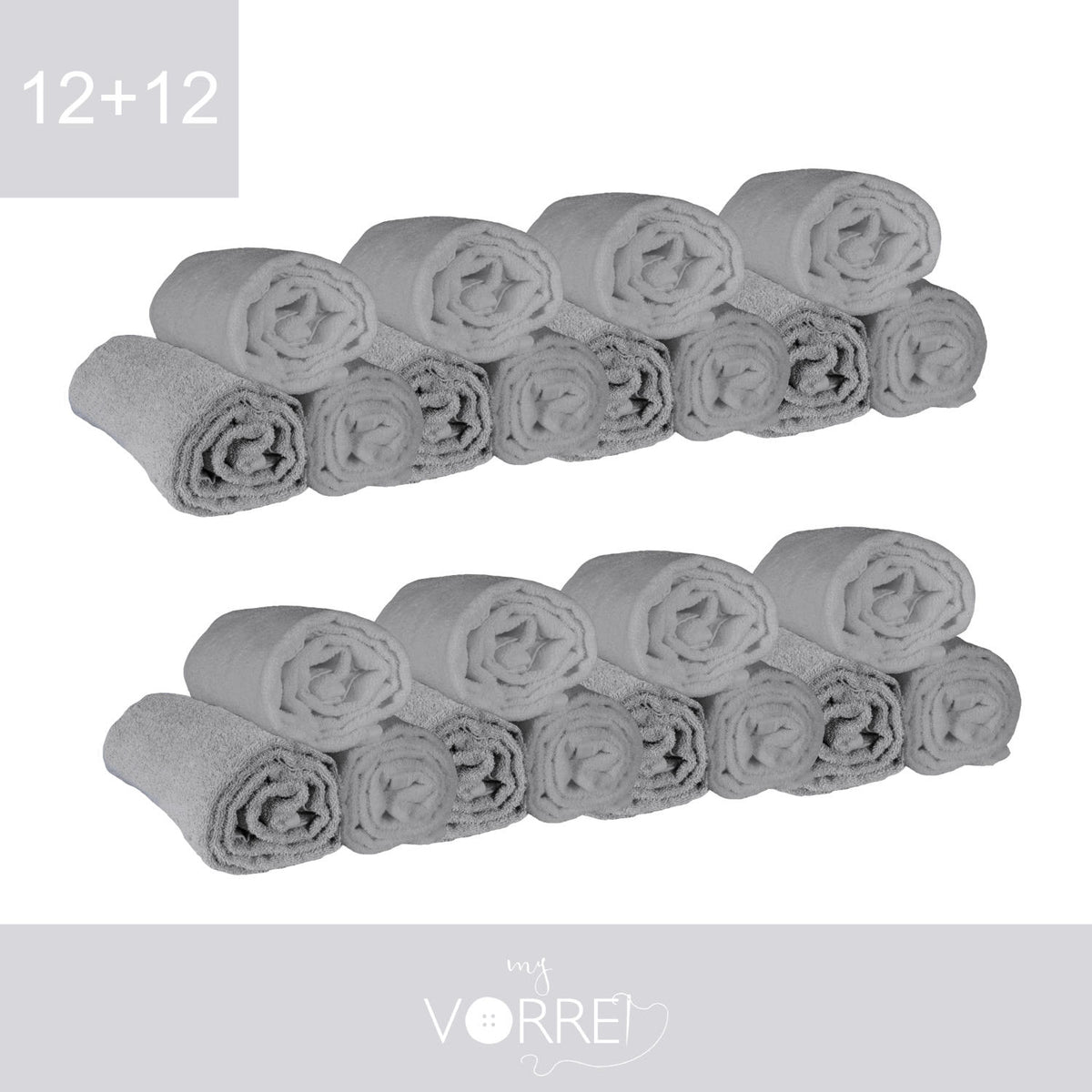 Telo Bagno - 12+12 in Spugna Cotone 100 cm 100x150