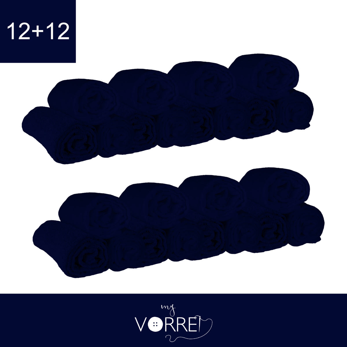 Telo Bagno - 12+12 in Spugna Cotone 100 cm 100x150