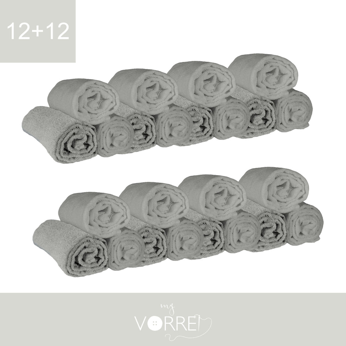 Telo Bagno - 12+12 in Spugna Cotone 100 cm 100x150