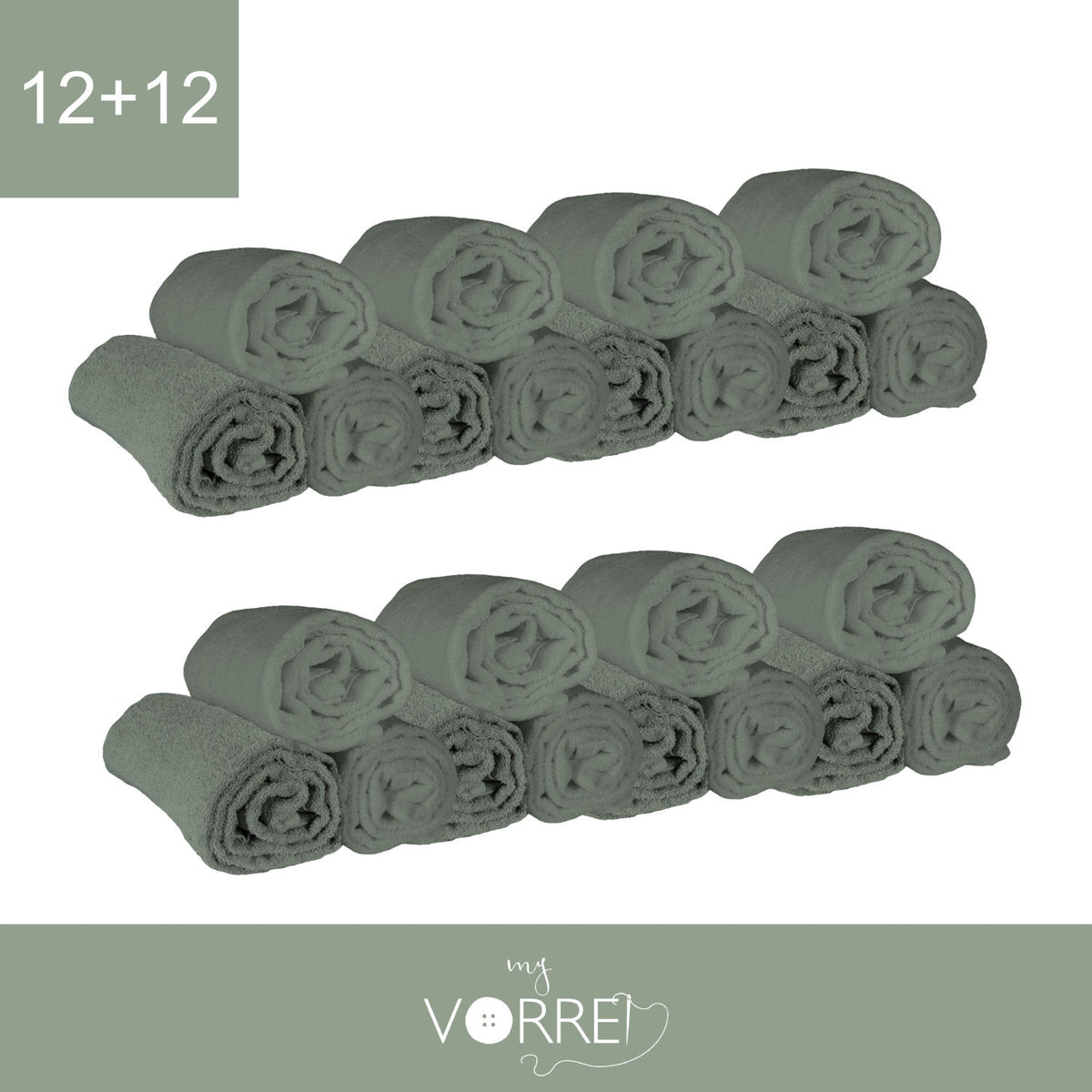 Telo Bagno - 12+12 in Spugna Cotone 100 cm 100x150