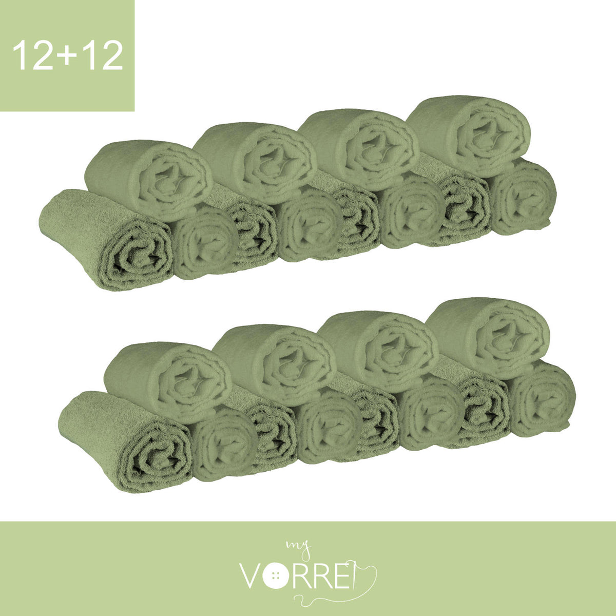 Telo Bagno - 12+12 in Spugna Cotone 100 cm 100x150