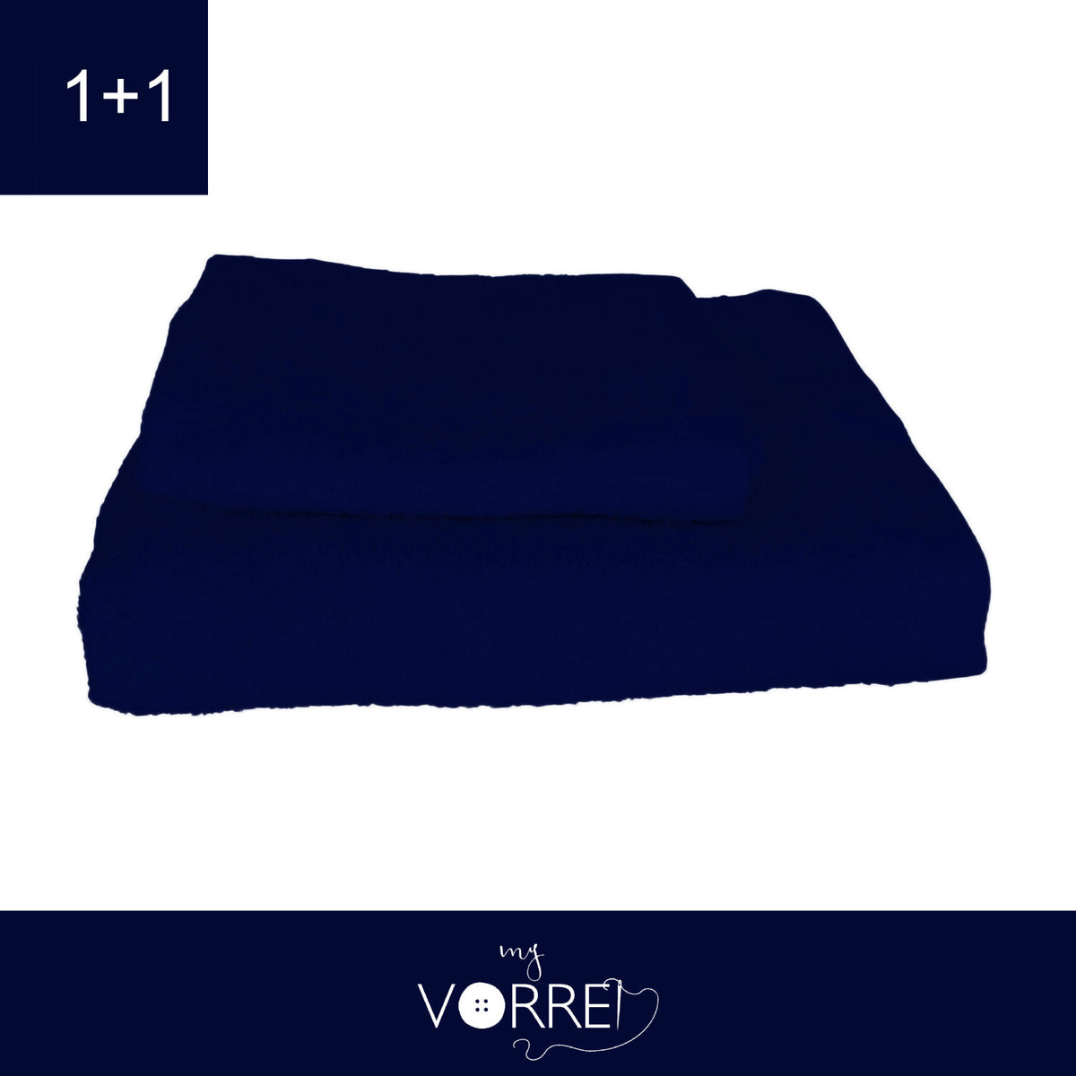 Coppia Spugna Viso+Ospite (1+1) Gr 450 MQ Cotone 100%| Misura Viso 60x110cm - Ospite 35x53cm