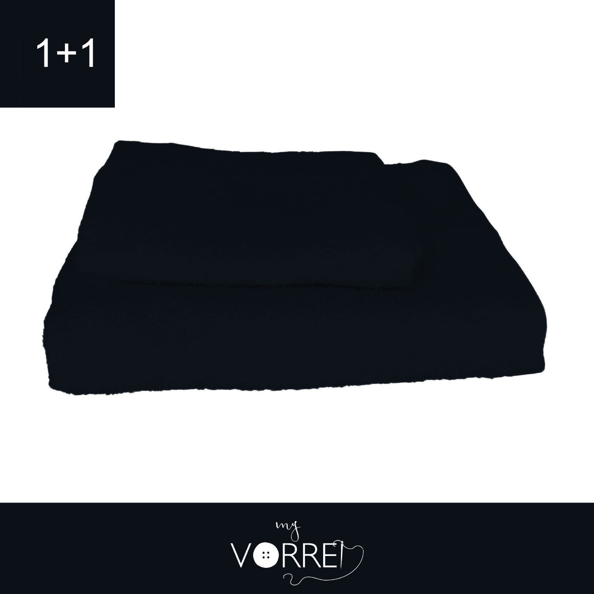 Coppia Spugna Viso+Ospite (1+1) Gr 450 MQ Cotone 100%| Misura Viso 60x110cm - Ospite 35x53cm