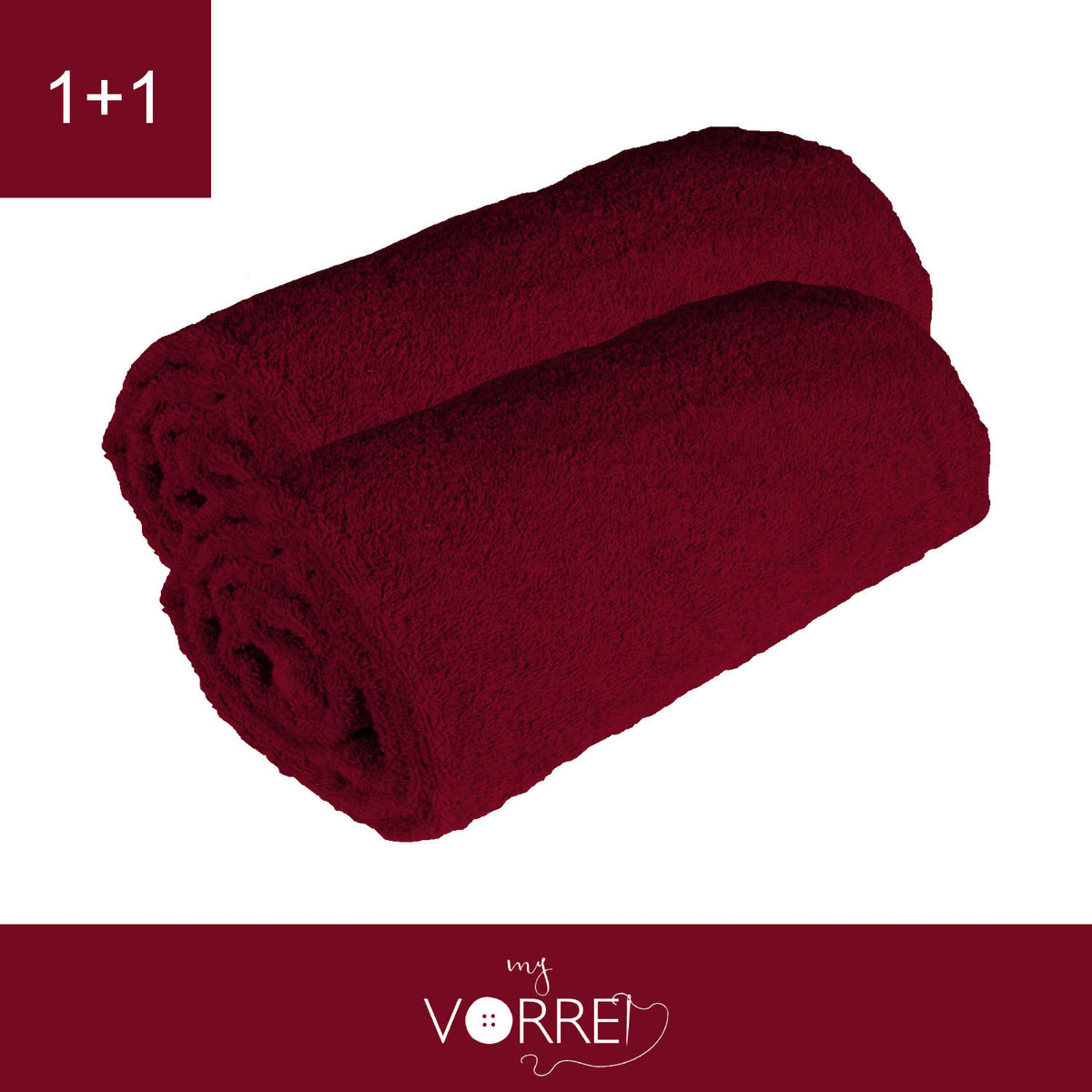 Telo Bagno - in Spugna Cotone 100 cm 100x150