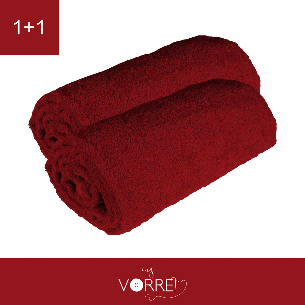 Telo Bagno - in Spugna Cotone 100 cm 100x150