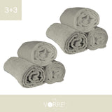 Telo Bagno - 3+3 in Spugna Cotone 100 cm 100x150
