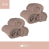 Telo Bagno - 3+3 in Spugna Cotone 100 cm 100x150