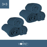 Telo Bagno - 3+3 in Spugna Cotone 100 cm 100x150