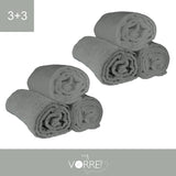 Telo Bagno - 3+3 in Spugna Cotone 100 cm 100x150