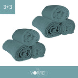 Telo Bagno - 3+3 in Spugna Cotone 100 cm 100x150
