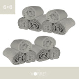 Telo Bagno - 6+6 in Spugna Cotone 100% 450 Gr cm 100x150