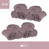 Telo Bagno - 6+6 in Spugna Cotone 100% 450 Gr cm 100x150