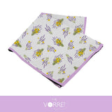 Tovagliolo Fantasia Lavanda Cotone 100%
