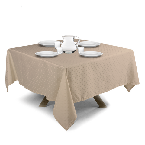 Tovaglia Quadrata Fiandra di Cotone 100% Trama Parigi 77