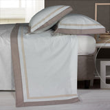 Completo Lenzuola 1 Piazza e Mezzo Cotone 100% Lenzuola Sopra cm 190x290 + Lenzuolo Sotto Angoli cm 120x200x25 + 1 Federa cm 50x80 Pamela