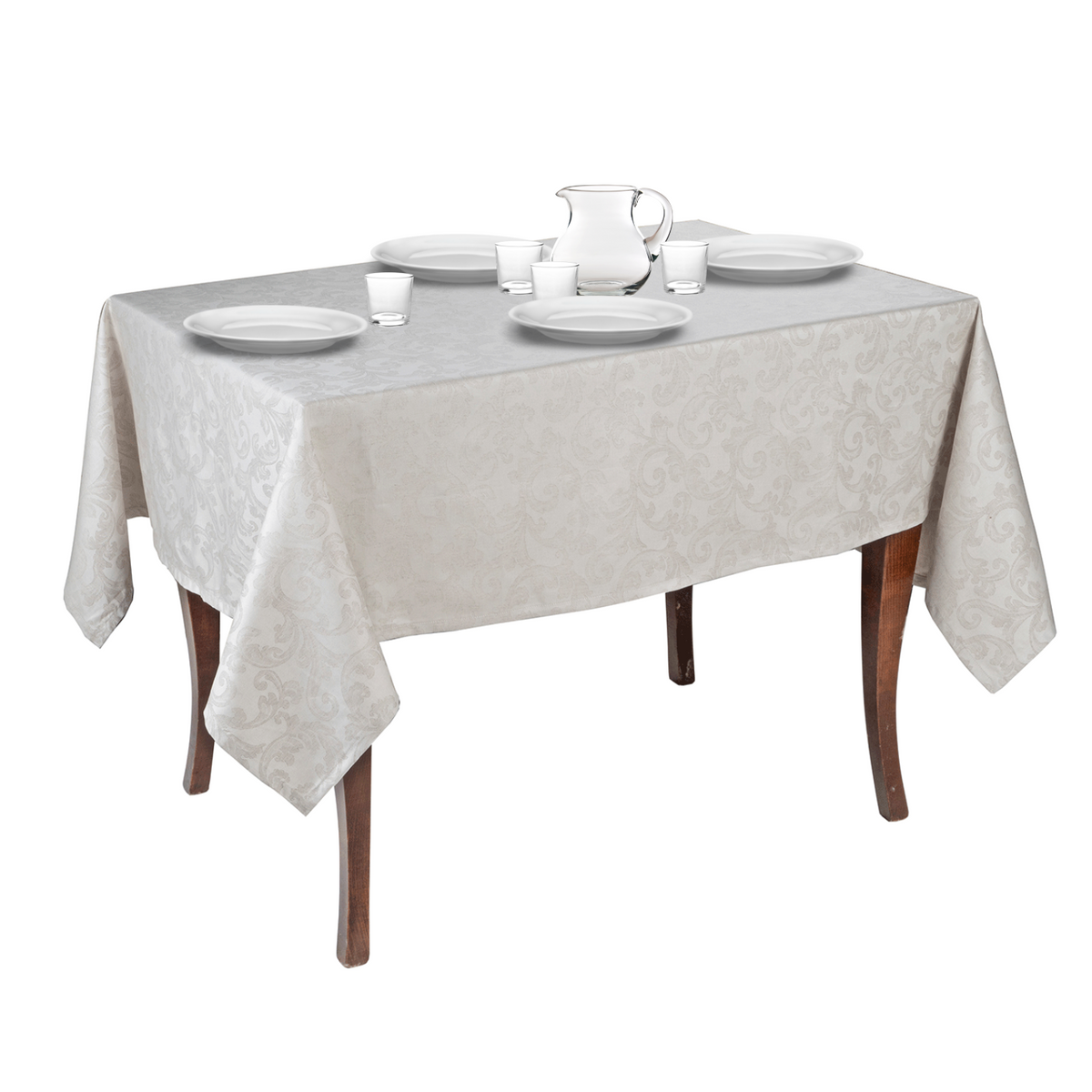 Tovaglia Fiandra Rettangolare Cotone 100% Trama Parigi 86