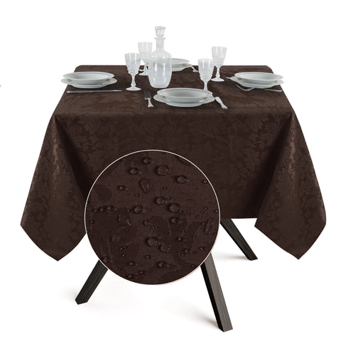 Tovaglia Quadrata Antimacchia Jacquard in Poliestere 100% | Misure Small