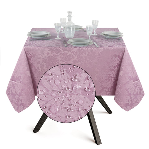 Tovaglia Quadrata Antimacchia Jacquard in Poliestere 100% | Misure Small