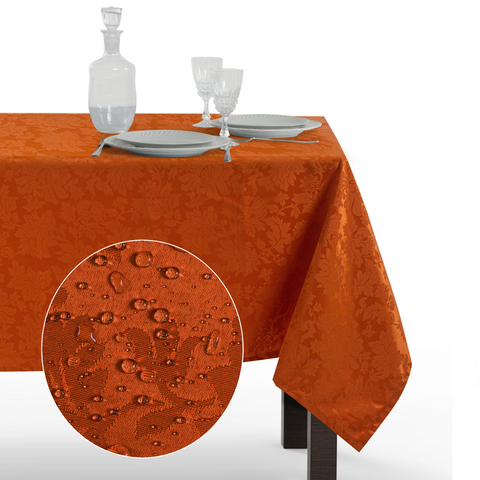 Tovaglia Rettangolare Antimacchia Jacquard Poliestere 100% | Misure Small