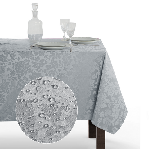 Tovaglia Rettangolare Antimacchia Jacquard Poliestere 100% | Misure Small