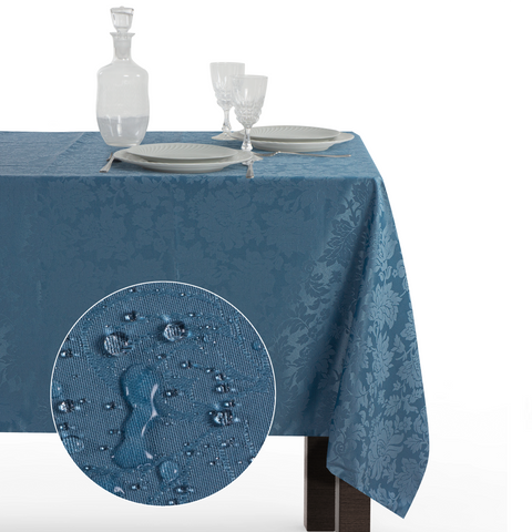 Tovaglia Rettangolare Antimacchia Jacquard Poliestere 100% | Misure Small