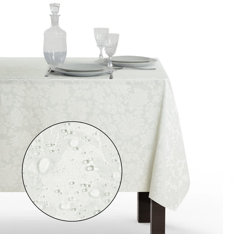 Tovaglia Rettangolare Antimacchia Jacquard Poliestere 100% | Misure Large