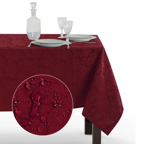 Tovaglia Rettangolare Antimacchia Jacquard Poliestere 100% | Misure Large