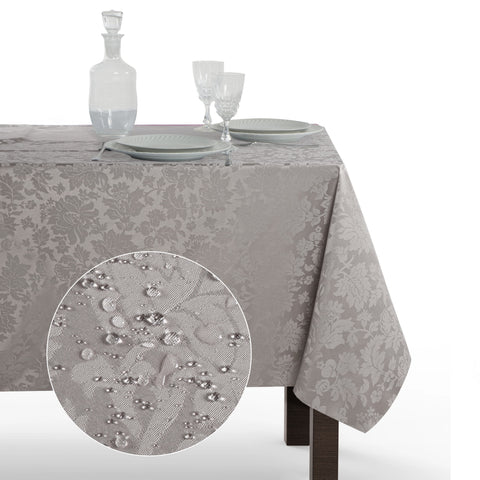 Tovaglia Rettangolare Antimacchia Jacquard Poliestere 100% | Misure Extra