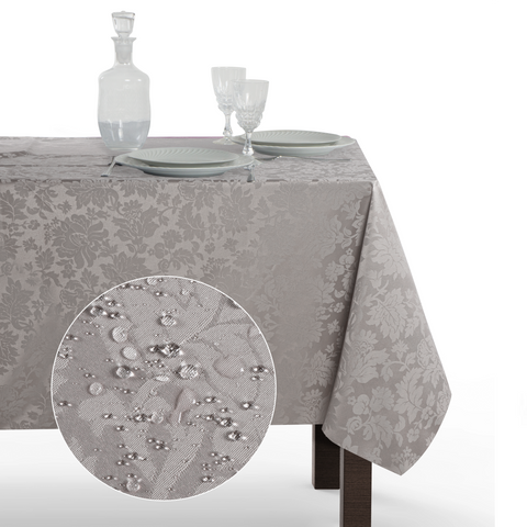 Tovaglia Rettangolare Antimacchia Jacquard Poliestere 100% | Misure Small