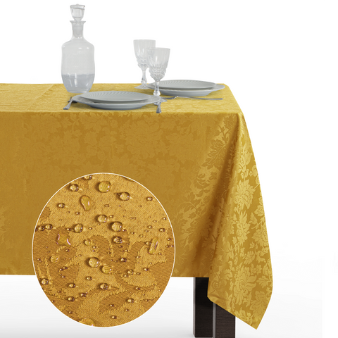 Tovaglia Rettangolare Antimacchia Jacquard Poliestere 100% | Misure Small